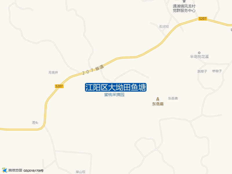 江阳区大坳田鱼塘钓点照片