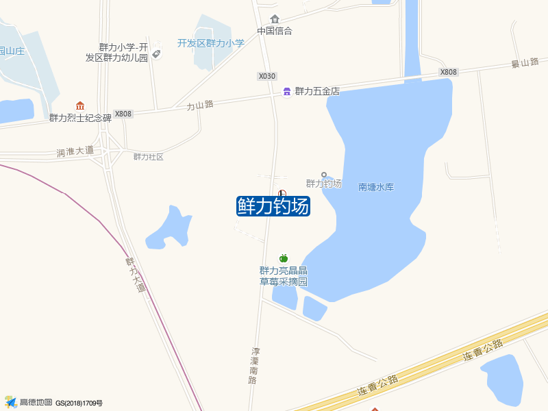 鲜力钓场钓点照片