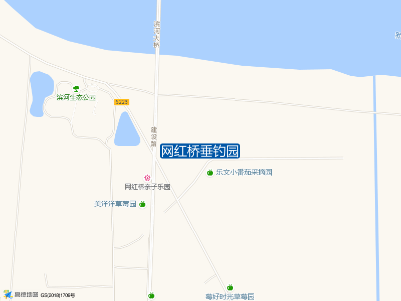 网红桥垂钓园钓点照片