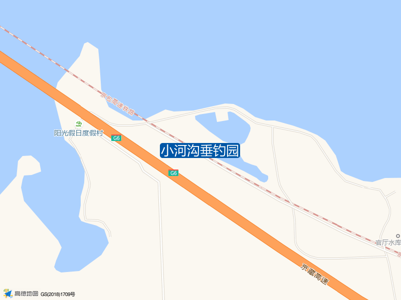 小河沟垂钓园钓点照片