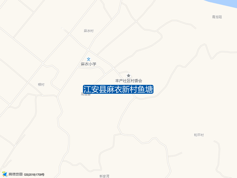 江安县麻衣新村鱼塘钓点照片