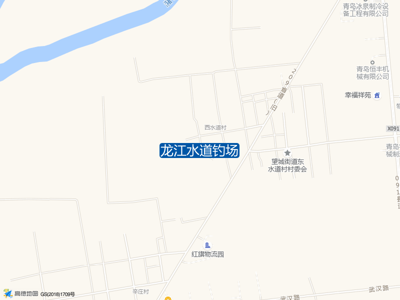 武汉路9号龙江水道钓场钓鱼点实景照片