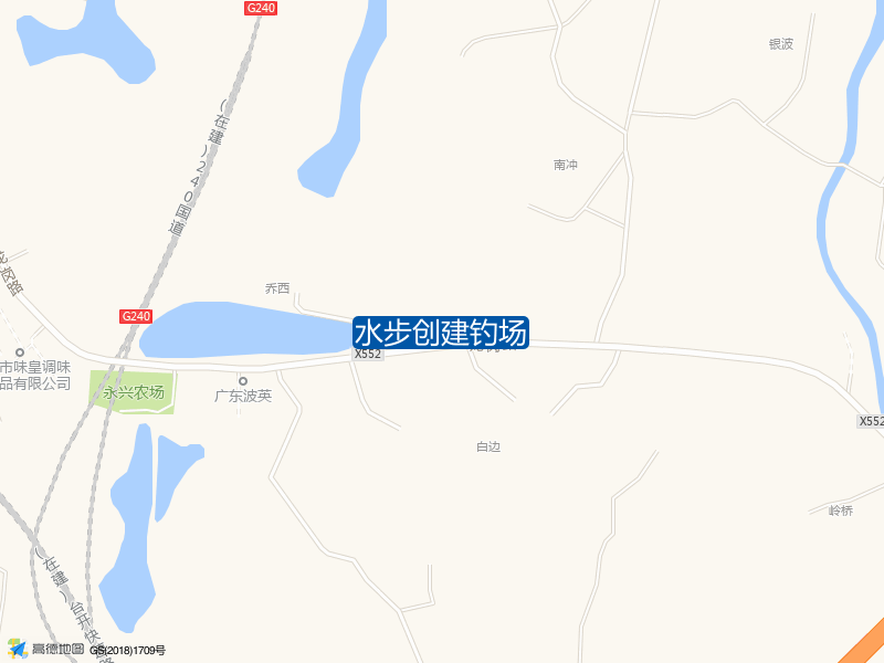 台鹤中路2号水步创建钓场钓鱼点实景照片