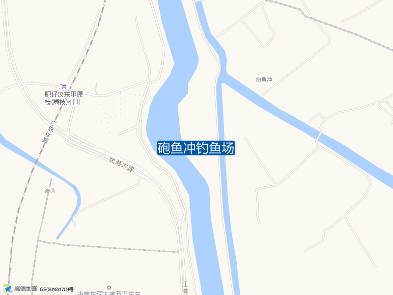 疏港大道与江湾路交叉口北480米砲鱼冲钓鱼场钓鱼点实景照片