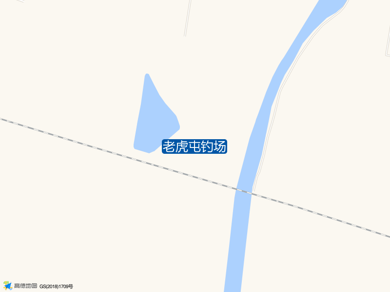 703县道老虎屯钓场钓鱼点实景照片