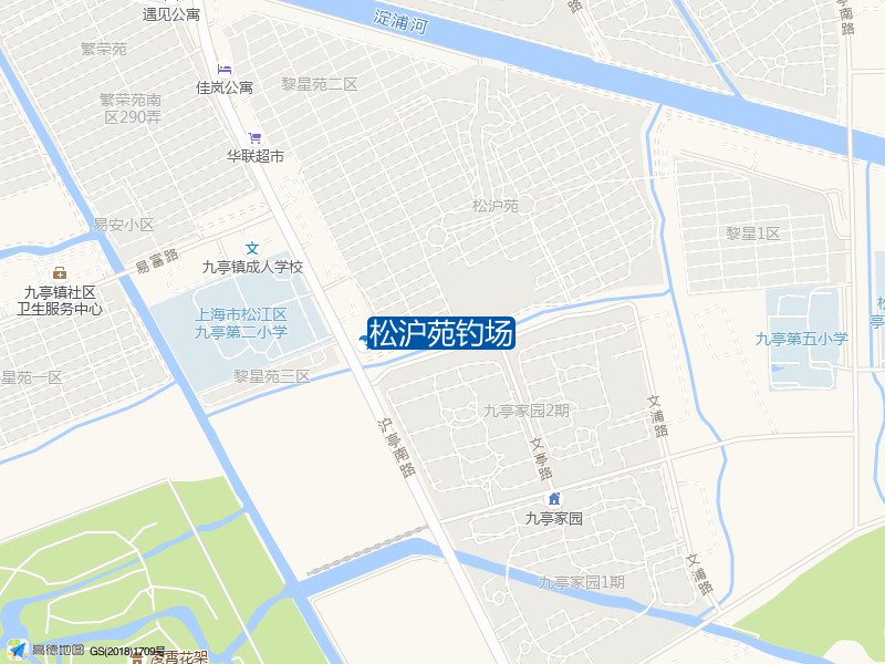 上海市松江区沪亭南路松沪苑钓场钓鱼点实景照片