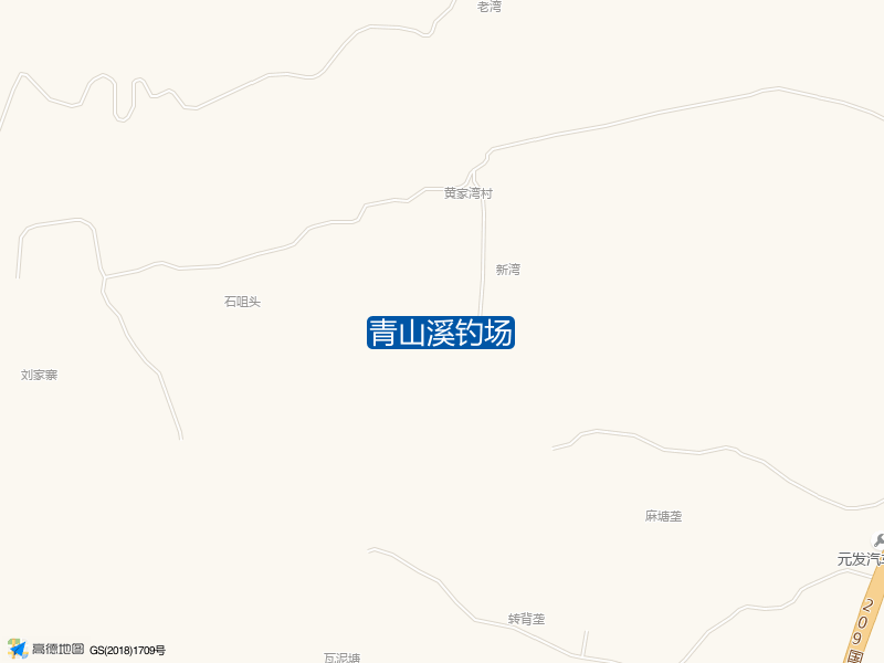 青山溪钓场钓点照片