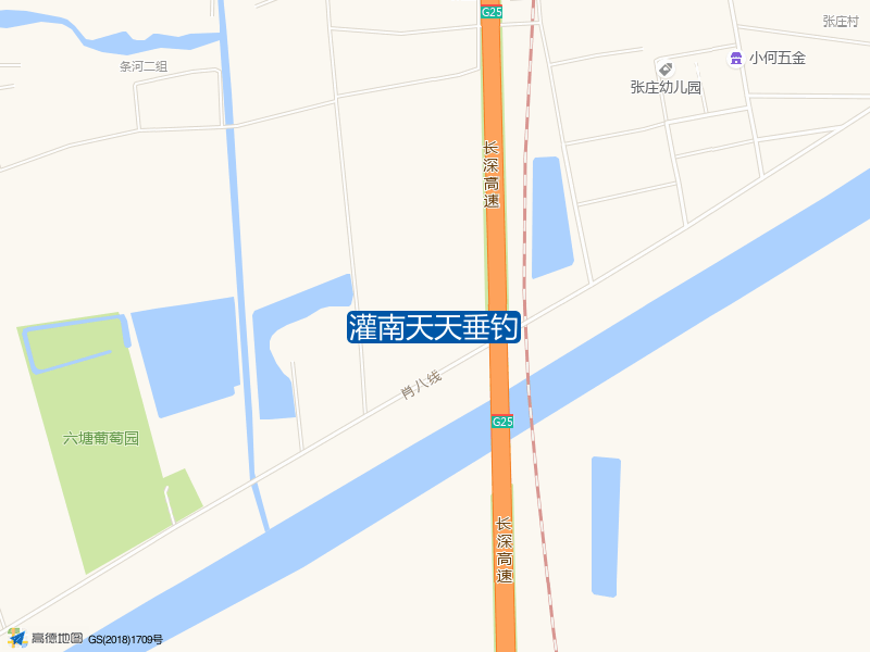 肖八线与高速涵洞交叉口灌南天天垂钓钓鱼点实景照片