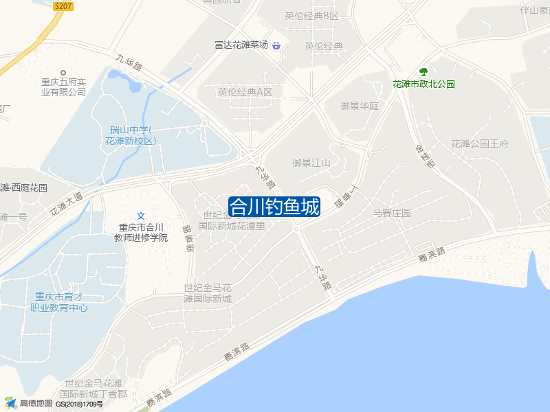 合川钓鱼城钓点照片