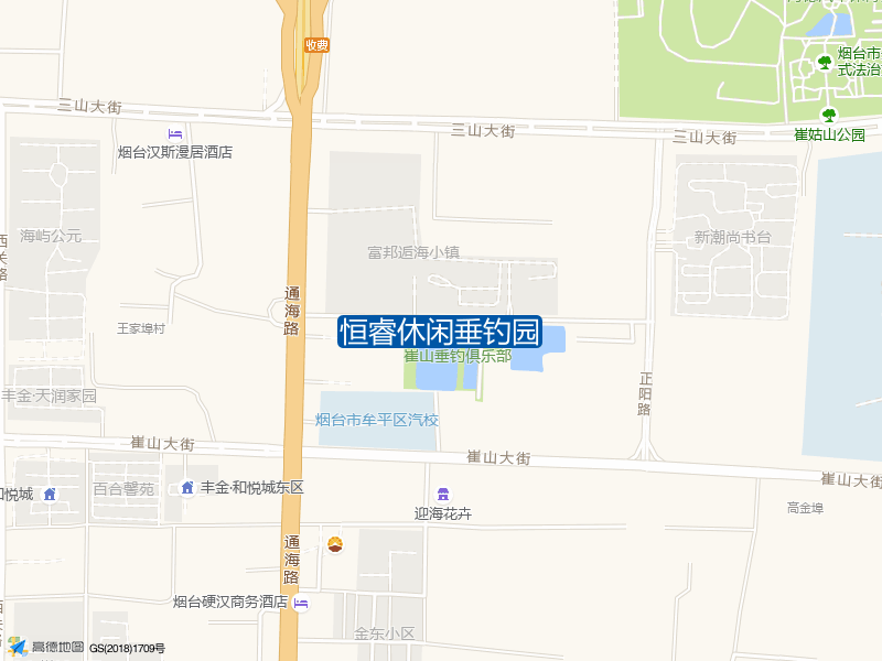 通海路与崔山大街交叉口东北320米恒睿休闲垂钓园钓鱼点实景照片