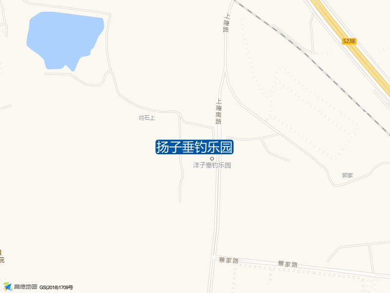 上隍南路与上堭支路交叉口西南360米扬子垂钓乐园钓鱼点实景照片