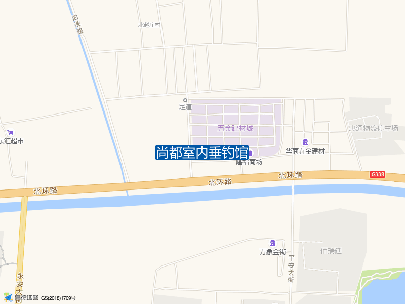 北环路与平安大街交叉口西340米尚都室内垂钓馆钓鱼点实景照片