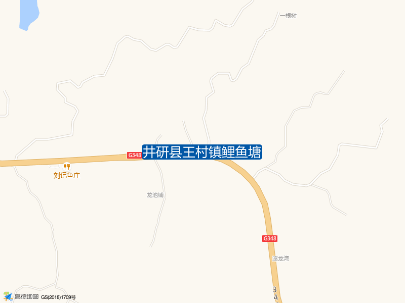 井研县王村镇鲤鱼塘钓点照片