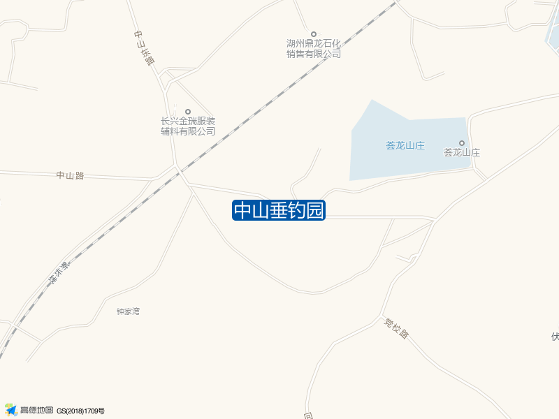 中山垂钓园钓点照片