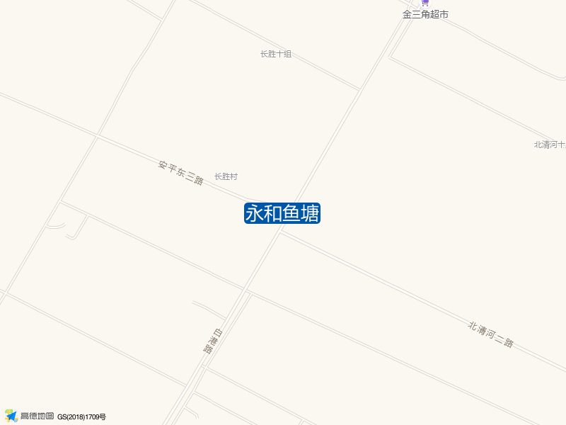 安平东三路与白港路交叉口西20米永和鱼塘钓鱼点实景照片