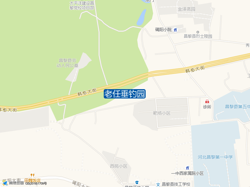 靶场小区西侧240米老任垂钓园钓鱼点实景照片