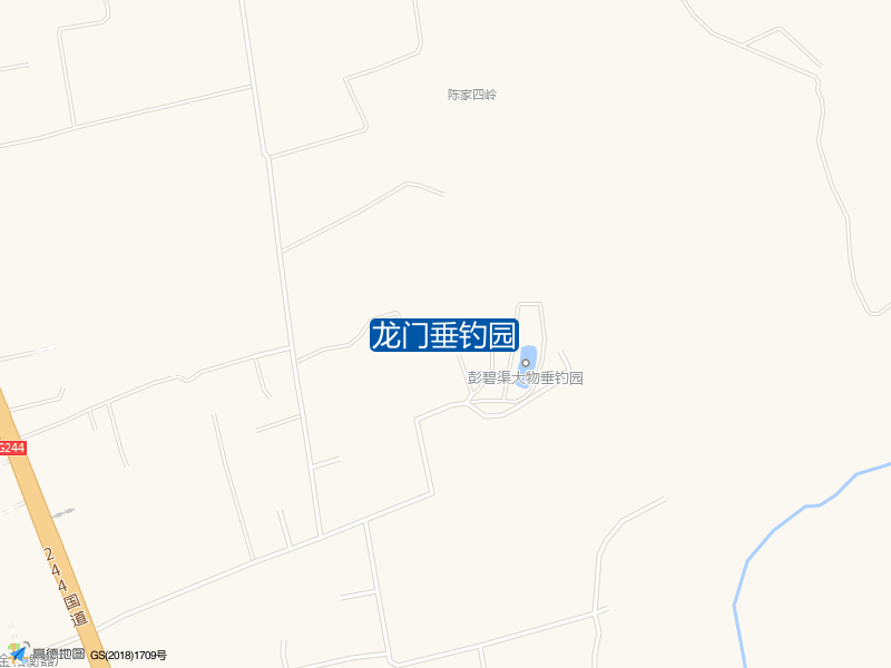 龙门垂钓园钓点照片