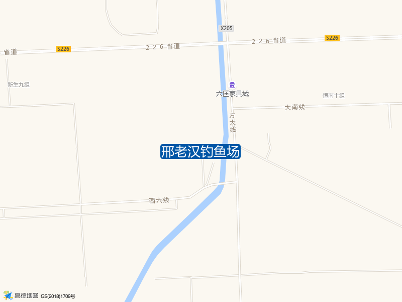 方大线与恒南南线交叉口西140米邢老汉钓鱼场钓鱼点实景照片