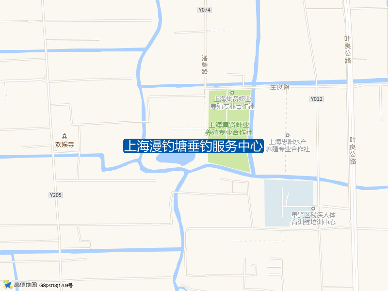 潘柴路与庄良路交叉口南240米上海漫钓塘垂钓服务中心钓鱼点实景照片