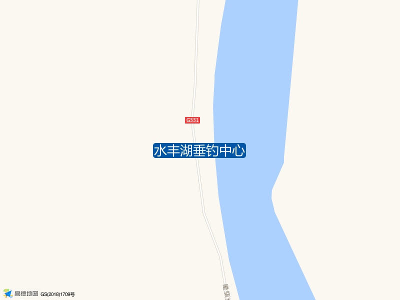 振江口野钓场北侧70米水丰湖垂钓中心钓鱼点实景照片