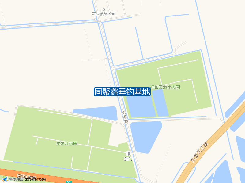 同聚鑫鲢鳙巨物钓场西侧220米同聚鑫垂钓基地钓鱼点实景照片