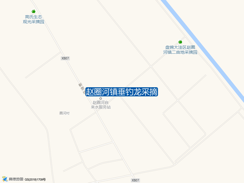 中共园林村党支部东侧130米赵圈河镇垂钓龙采摘钓鱼点实景照片