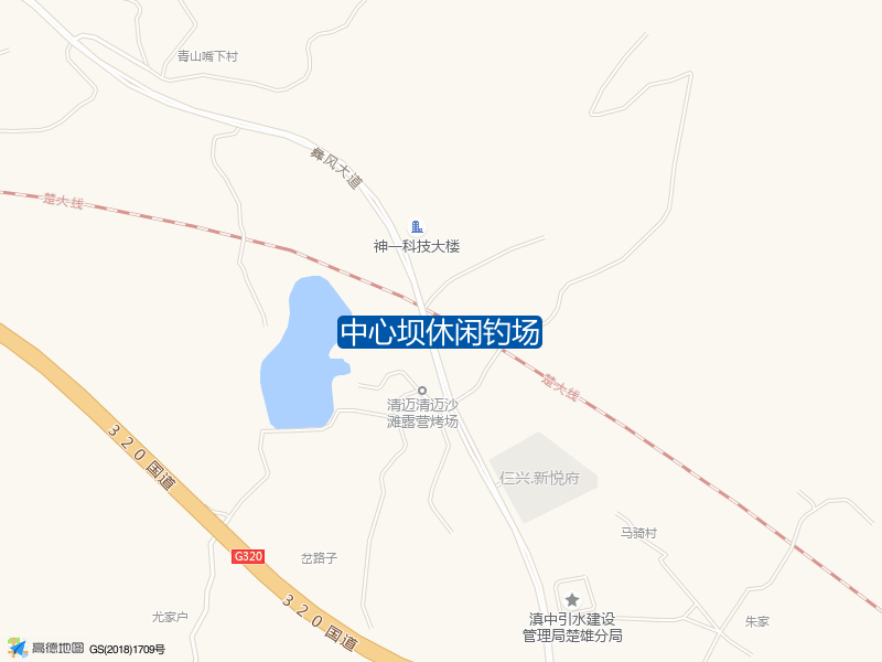 中心坝休闲钓场钓点照片