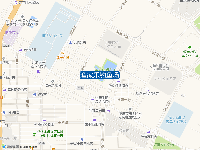 新广三街与新民街交叉口东北80米渔家乐钓鱼场钓鱼点实景照片