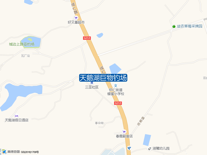 天鹅湖巨物钓场钓点照片