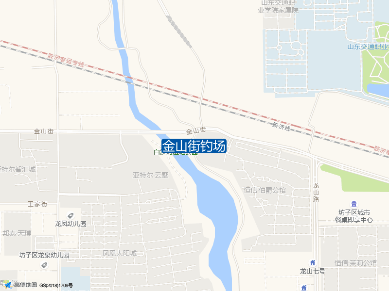 金山街钓场钓点照片