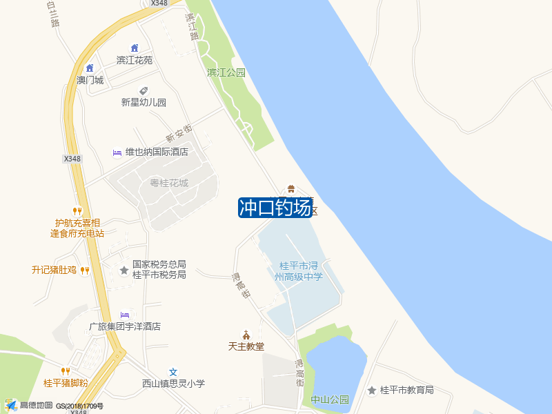 冲口钓场钓点照片