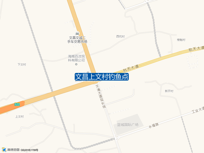 海南省文昌市文城镇上文村33号文昌上文村钓鱼点钓鱼点实景照片
