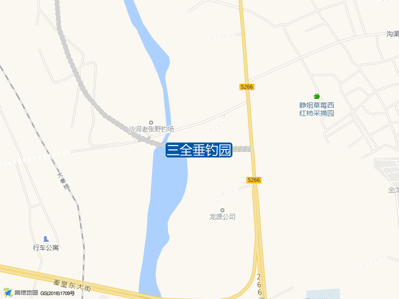 河北省秦皇岛市山海关区京秦高速三全垂钓园钓鱼点实景照片