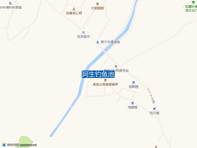 广东省揭阳市普宁市下架山镇普宁大道阿生钓鱼池钓鱼点实景照片