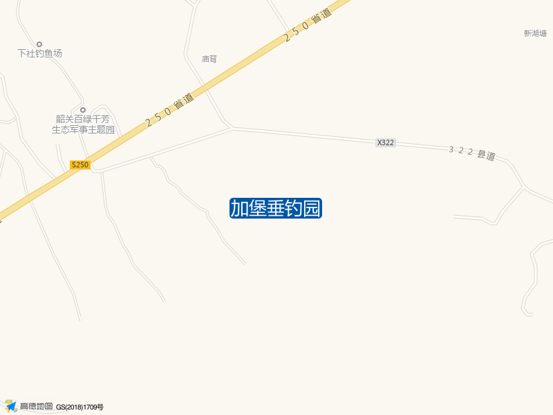 加堡垂钓园钓点照片