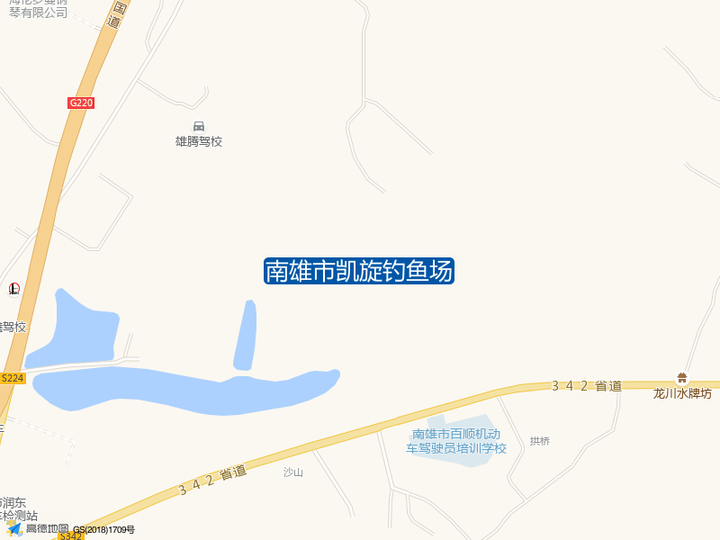 南雄市凯旋钓鱼场钓点照片