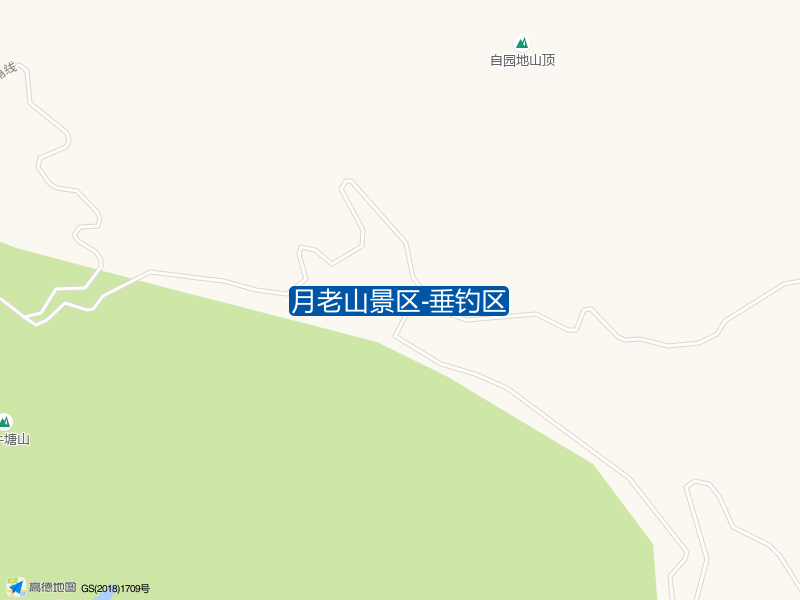 石角线附近月老山景区月老山景区-垂钓区钓鱼点实景照片