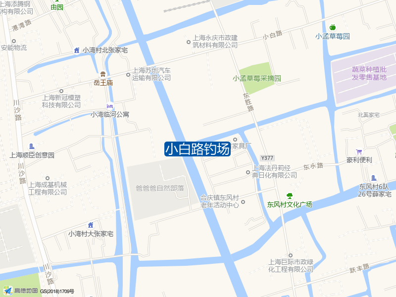 小白路钓场钓点照片