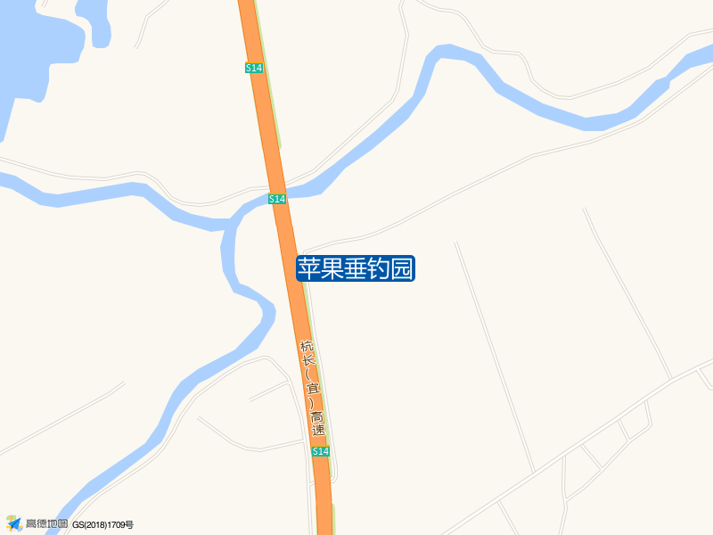 苹果垂钓园钓点照片