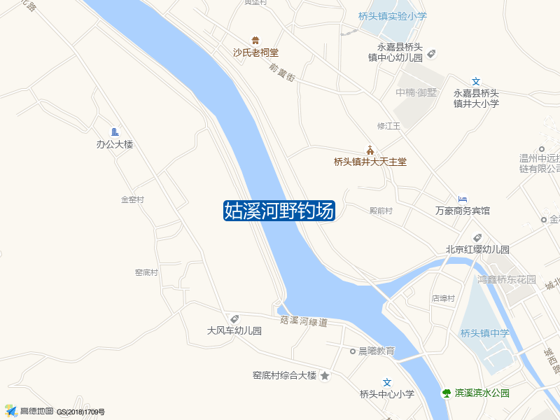 姑溪河野钓场钓点照片