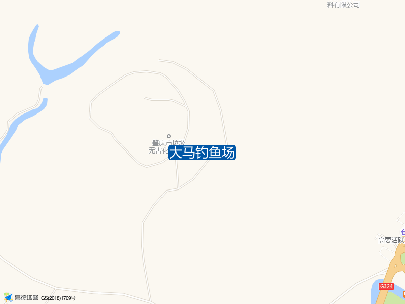 肇庆市高要区马安镇东定江村大马路旁(警察学校往马安方向100米)大马钓鱼场钓鱼点实景照片