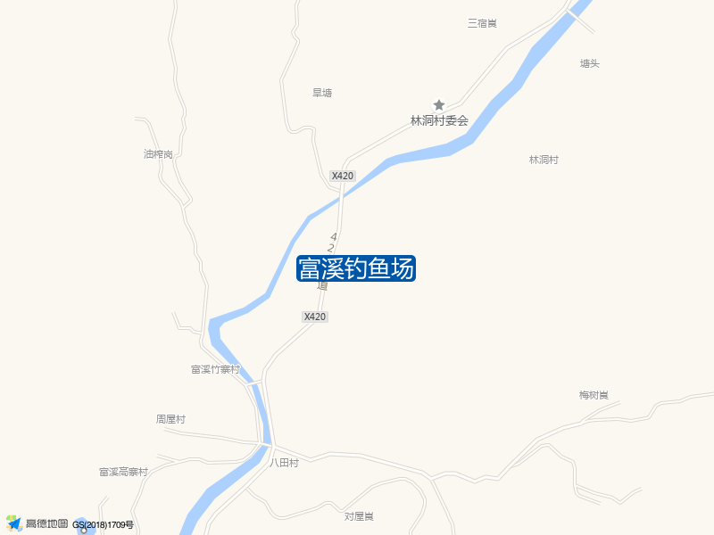 富溪钓鱼场钓点照片