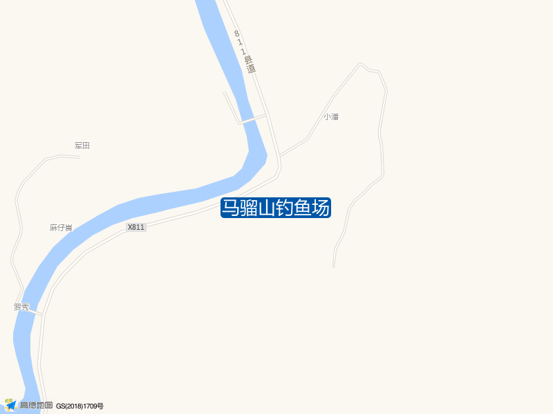 马骝山钓鱼场钓点照片
