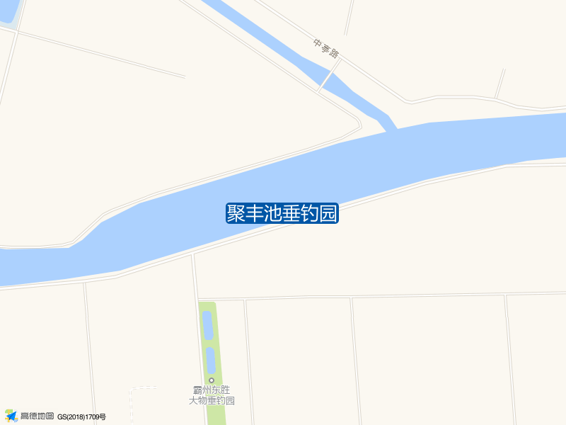 河北省廊坊市文安县友源大物钓场西300米聚丰池垂钓园钓鱼点实景照片