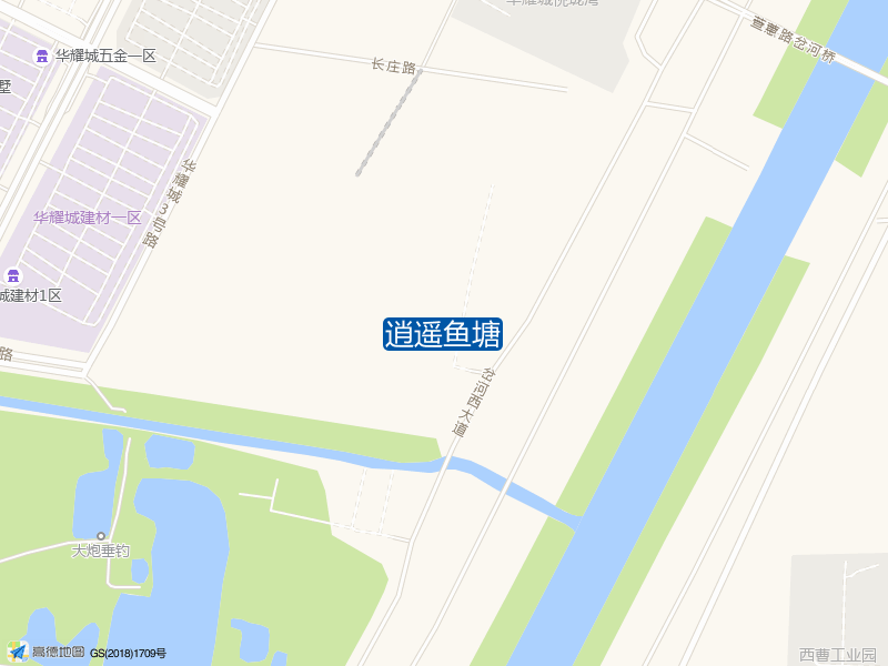 逍遥鱼塘钓点照片