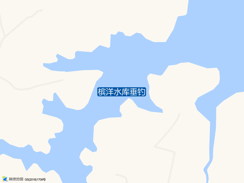 广东省湛江市雷州市槟洋水库垂钓钓鱼点实景照片