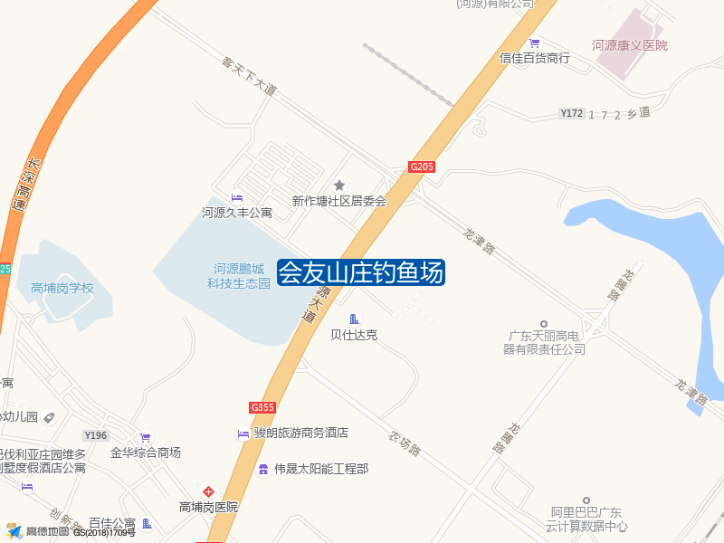 会友山庄钓鱼场钓点照片