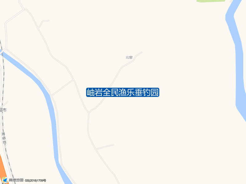 辽宁省鞍山市岫岩满族自治县G16(丹锡高速)岫岩全民渔乐垂钓园钓鱼点实景照片