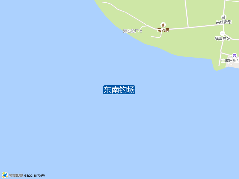 广东省湛江市东海岛东南码头东南钓场钓鱼点实景照片