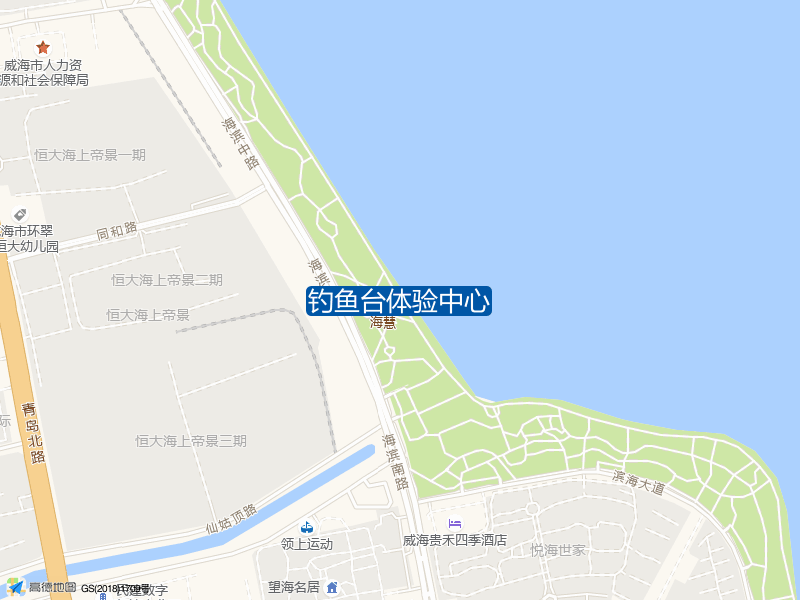 山东威海市环翠区平度路247号8栋钓鱼台体验中心钓鱼点实景照片